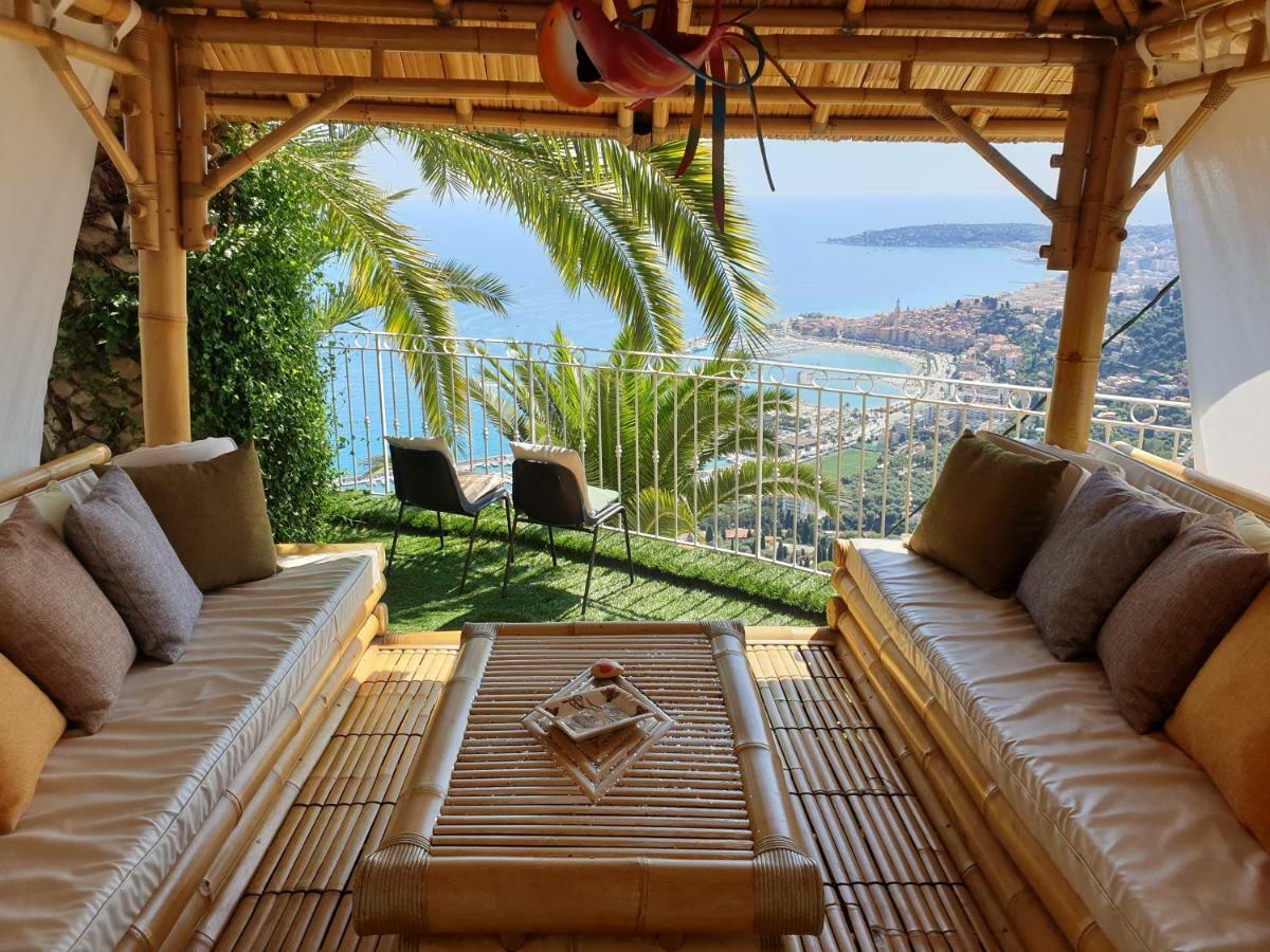 Villa Panoramica Menton Buitenkant foto